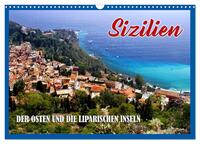 Vorderes Coverbild Sizilien - der Osten und die Liparischen Inseln (Wandkalender 2025 DIN A3 quer), CALVENDO Monatskalender