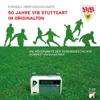 Vorderes Coverbild 50 Jahre VfB Stuttgart im Originalton