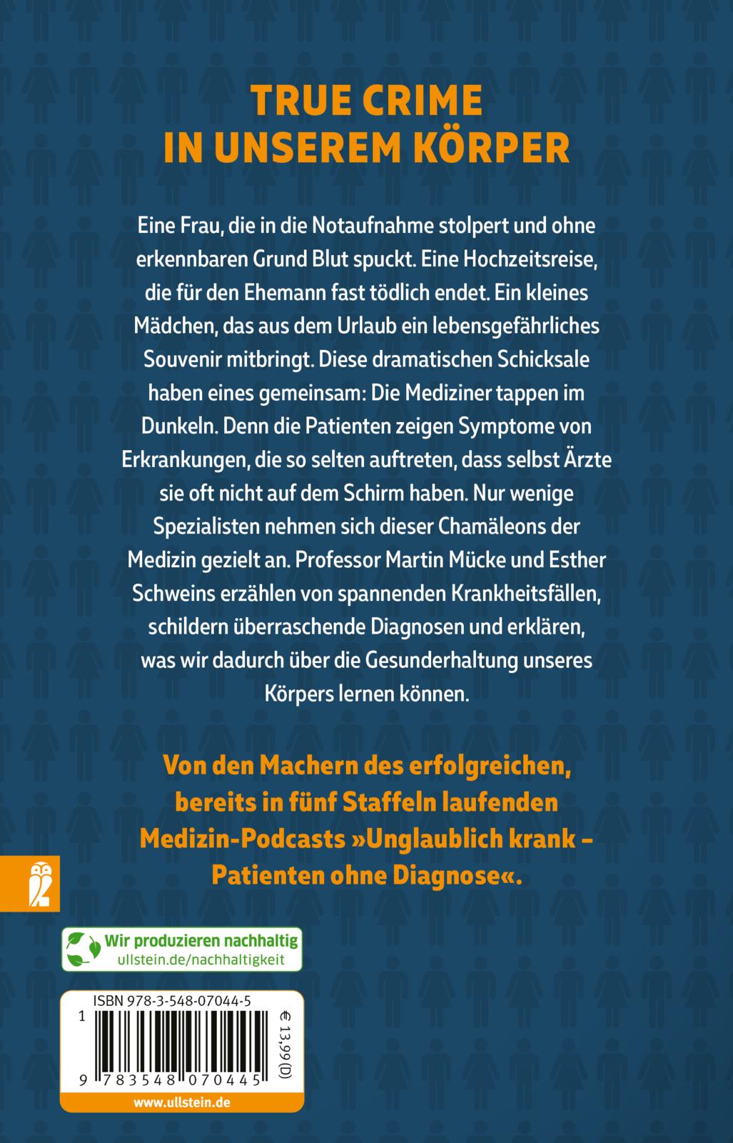 Rückseitencover Unglaublich krank