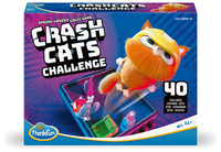 Vorderes Coverbild ThinkFun Crash Cats Challenge - Logikspiel ab 8 Jahre