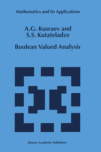 Vorderes Coverbild Boolean Valued Analysis