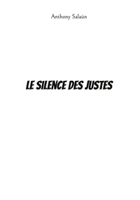 Vorderes Coverbild Le silence des justes