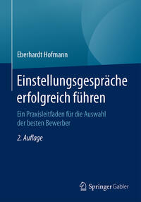 Vorderes Coverbild Einstellungsgespräche erfolgreich führen