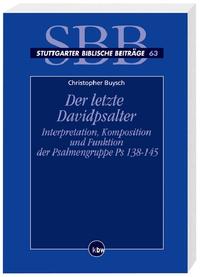 Vorderes Coverbild Der letzte Davidpsalter