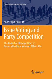 Vorderes Coverbild Issue Voting and Party Competition