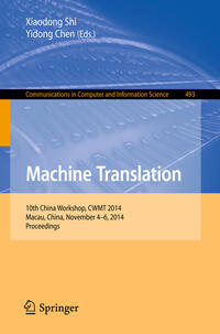 Vorderes Coverbild Machine Translation