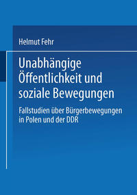 Vorderes Coverbild Unabhängige Öffentlichkeit und soziale Bewegungen