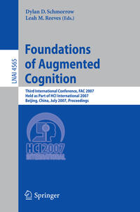 Vorderes Coverbild Foundations of Augmented Cognition