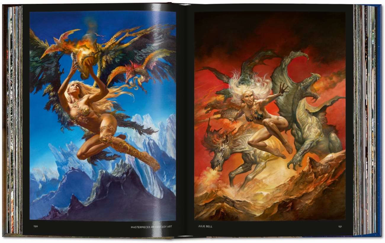 Beispielinhalt (Bild) Masterpieces of Fantasy Art. 45th Ed.