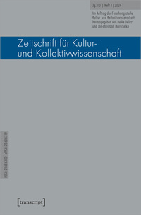 Vorderes Coverbild Zeitschrift für Kultur- und Kollektivwissenschaft