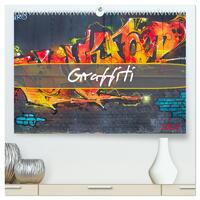 Vorderes Coverbild Graffiti (hochwertiger Premium Wandkalender 2025 DIN A2 quer), Kunstdruck in Hochglanz
