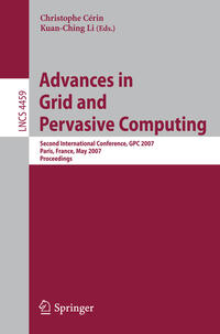 Vorderes Coverbild Advances in Grid and Pervasive Computing