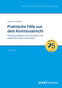 Vorderes Coverbild Praktische Fälle aus dem Kommunalrecht