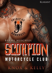 Vorderes Coverbild Scorpion Motorcycle Club. Knox und Kelly