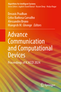 Vorderes Coverbild Advance Communication and Computational Devices