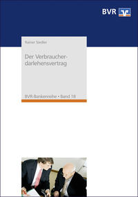Vorderes Coverbild Der Verbraucherdarlehensvertrag