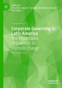 Vorderes Coverbild Corporate Governing in Latin America