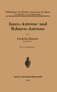 Vorderes Coverbild Innen-Antenne und Rahmen-Antenne