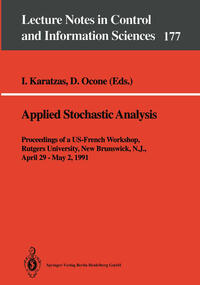 Vorderes Coverbild Applied Stochastic Analysis