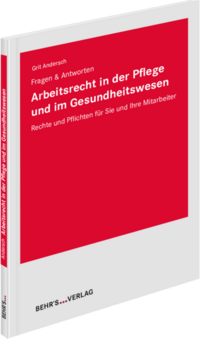 Vorderes Coverbild Arbeitsrecht in der Pflege und im Gesundheitswesen