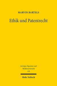Vorderes Coverbild Ethik und Patentrecht