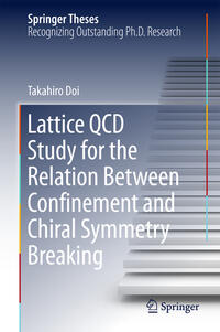 Vorderes Coverbild Lattice QCD Study for the Relation Between Confinement and Chiral Symmetry Breaking