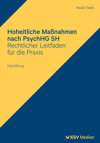 Vorderes Coverbild Hoheitliche Maßnahmen nach PsychHG SH