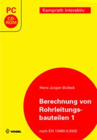 Vorderes Coverbild Berechnung von Rohrleitungsbauteilen 1