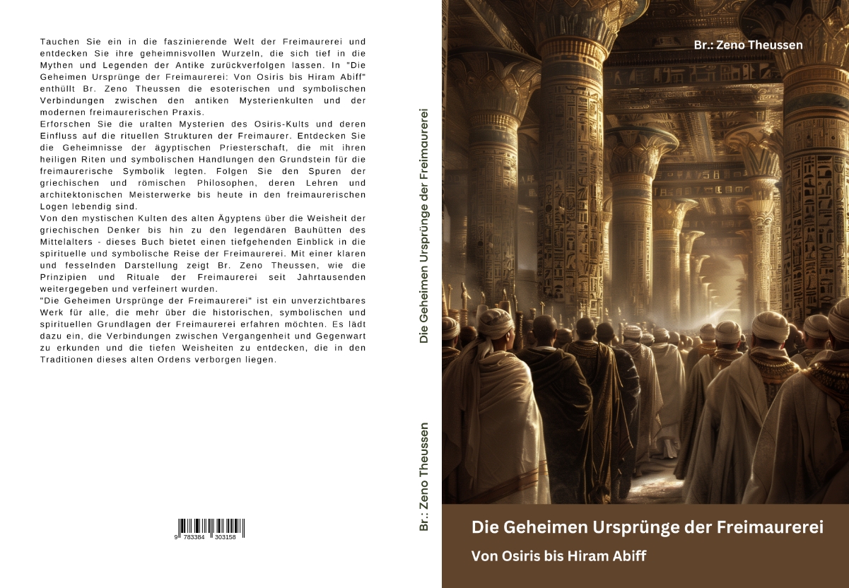 Gesamtes Coverbild Die Geheimen Ursprünge der Freimaurerei