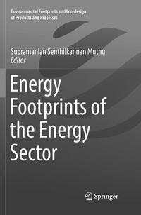 Vorderes Coverbild Energy Footprints of the Energy Sector