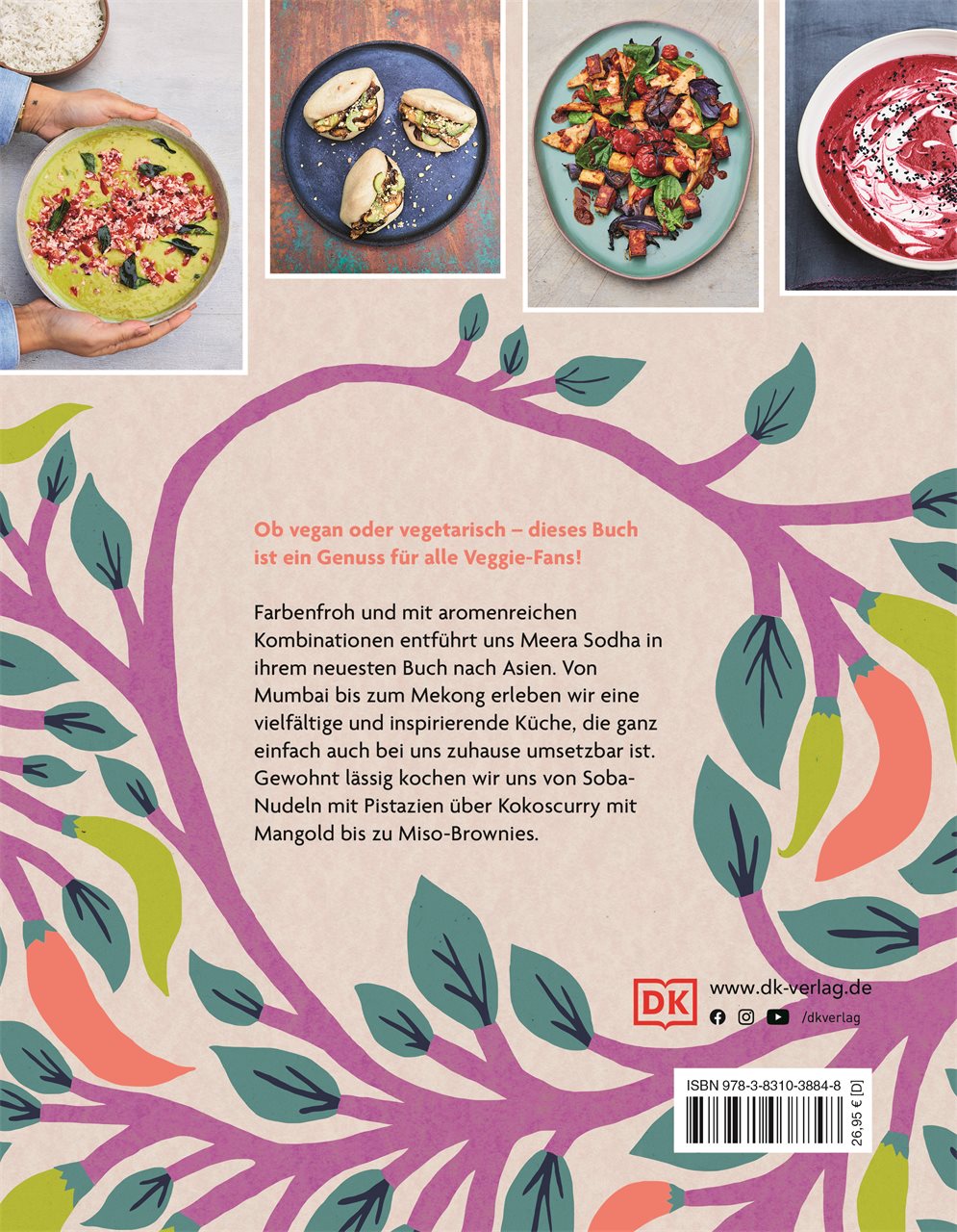 Rückseitencover Asien vegetarisch