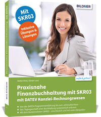 Vorderes Coverbild Praxisnahe Finanzbuchhaltung für SKR03 mit DATEV Kanzlei-Rechnungswesen