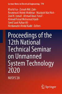 Vorderes Coverbild Proceedings of the 12th National Technical Seminar on Unmanned System Technology 2020