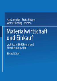 Vorderes Coverbild Materialwirtschaft und Einkauf