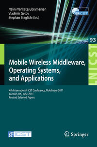 Vorderes Coverbild Mobile Wireless Middleware, Operating Systems, and Applications