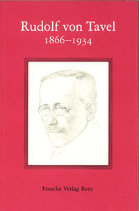 Vorderes Coverbild Rudolf von Tavel 1866-1934