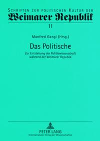 Vorderes Coverbild Das Politische