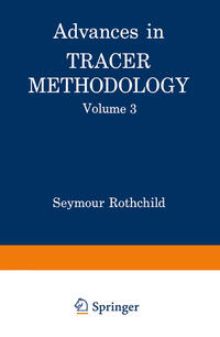 Vorderes Coverbild Advances in Tracer Methodology