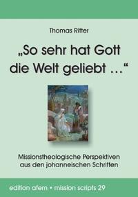 Vorderes Coverbild „So sehr hat Gott die Welt geliebt …“