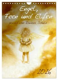 Vorderes Coverbild Engel, Feen und Elfen (Wandkalender 2026 DIN A4 hoch), CALVENDO Monatskalender