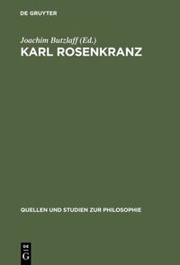 Vorderes Coverbild Karl Rosenkranz