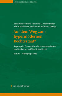 Vorderes Coverbild Auf dem Weg zum hypermodernen Rechtsstaat?