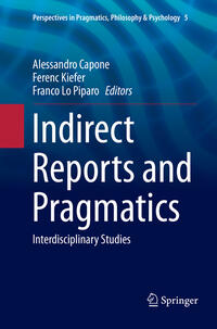 Vorderes Coverbild Indirect Reports and Pragmatics