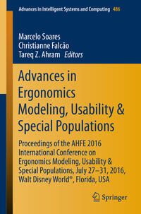 Vorderes Coverbild Advances in Ergonomics Modeling, Usability & Special Populations