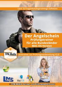 Vorderes Coverbild Die Angelscheinprüfung Fragenkatalogtrainer für MAC-OS (USB-STICK)