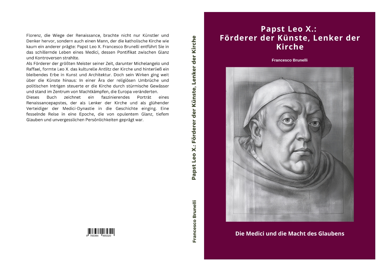 Gesamtes Coverbild Papst Leo X.: Förderer der Künste, Lenker der Kirche
