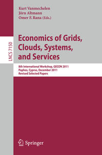 Vorderes Coverbild Economics of Grids, Clouds, Systems, and Services