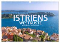 Vorderes Coverbild Istriens Westküste (Wandkalender 2025 DIN A3 quer), CALVENDO Monatskalender