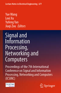 Vorderes Coverbild Signal and Information Processing, Networking and Computers