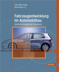 Vorderes Coverbild Fahrzeugentwicklung im Automobilbau